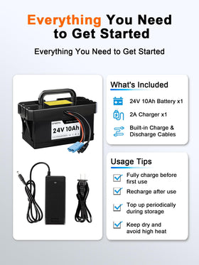 CFGOTA lightweight battery pack enabling easy transport and replacement on the go