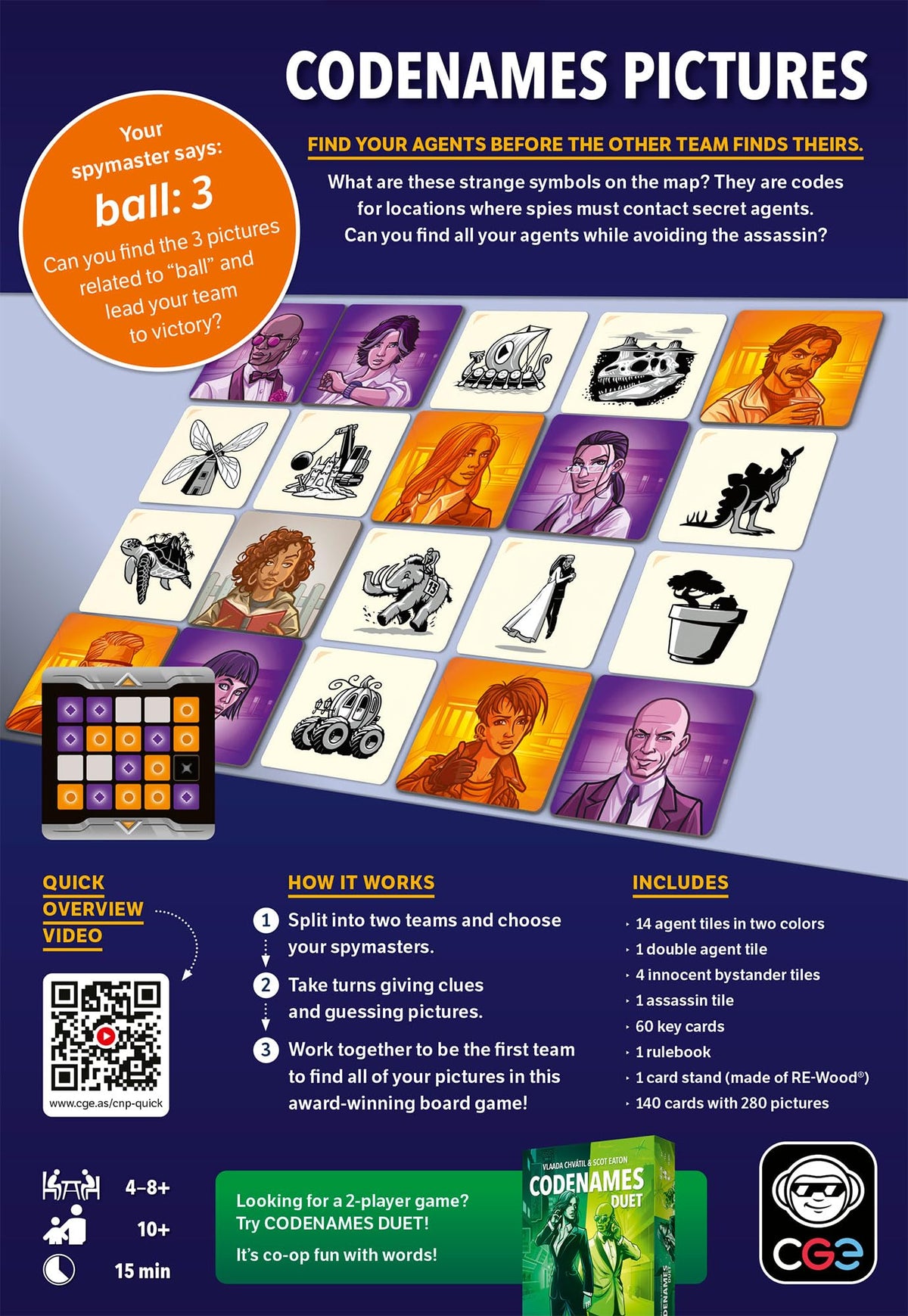 CGE Codenames: Pictures refreshed art highlights new edition visuals for more lively sessions