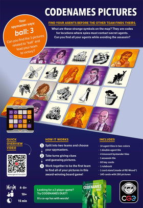 CGE Codenames: Pictures refreshed art highlights new edition visuals for more lively sessions