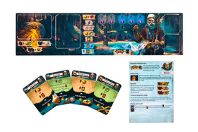 CGE Lost Ruins of Arnak Expedition Leaders item card showing resource interactions.