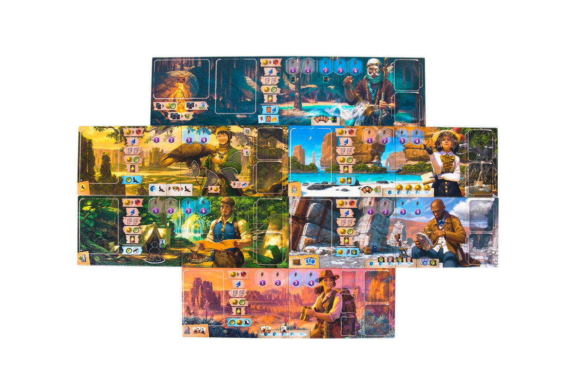 CGE Lost Ruins of Arnak Expedition Leaders unique abilities offer new strategies.