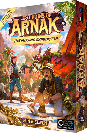 CGE Lost Ruins of Arnak Missing Expedition: six-chapter campaign for solo or two-player play