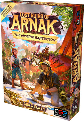 CGE Lost Ruins of Arnak Missing Expedition: two new leaders add fresh strategies