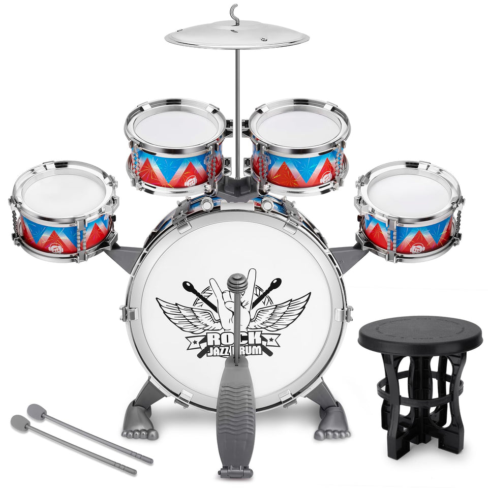 CHADRIGIVS Toddlers Drum Set Bass Drum for lively practice