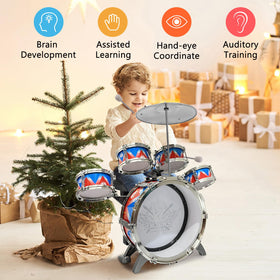 CHADRIGIVS Toddlers Drum Set Snare Drum Front for rhythm exploration