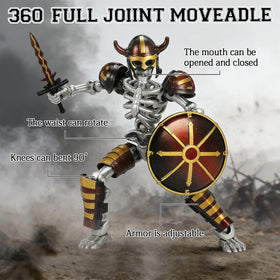 ChainnForces multi-colored skeleton T13 offers vibrant display potential and versatile styling.