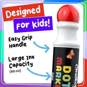 Chalkola quick-drying ink reduces mess during classroom activities
