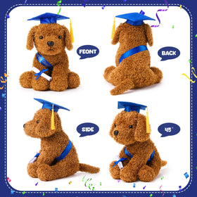 Chalyna plush dog with sash makes a charming photo prop