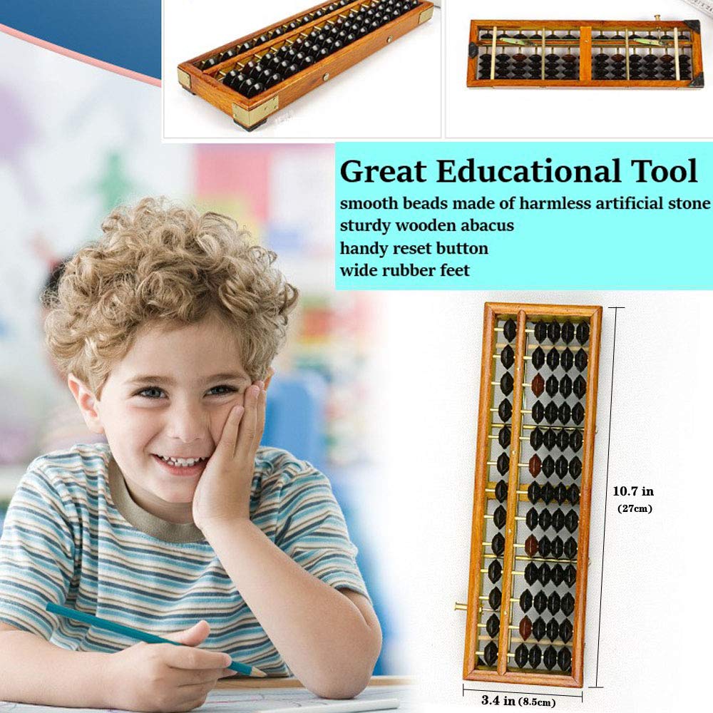 Chamigush wooden frame abacus showcasing durable craftsmanship.