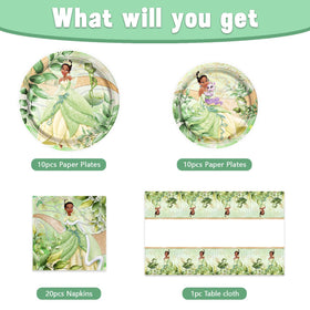 CHAMPBULL 9-inch plates with napkins creating a complete dining setup