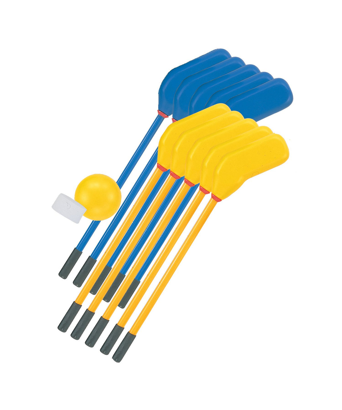 Champion Sports Rhino Skin Soft Hockey Set 30-inch sticks for safe youth practice and team drills.
