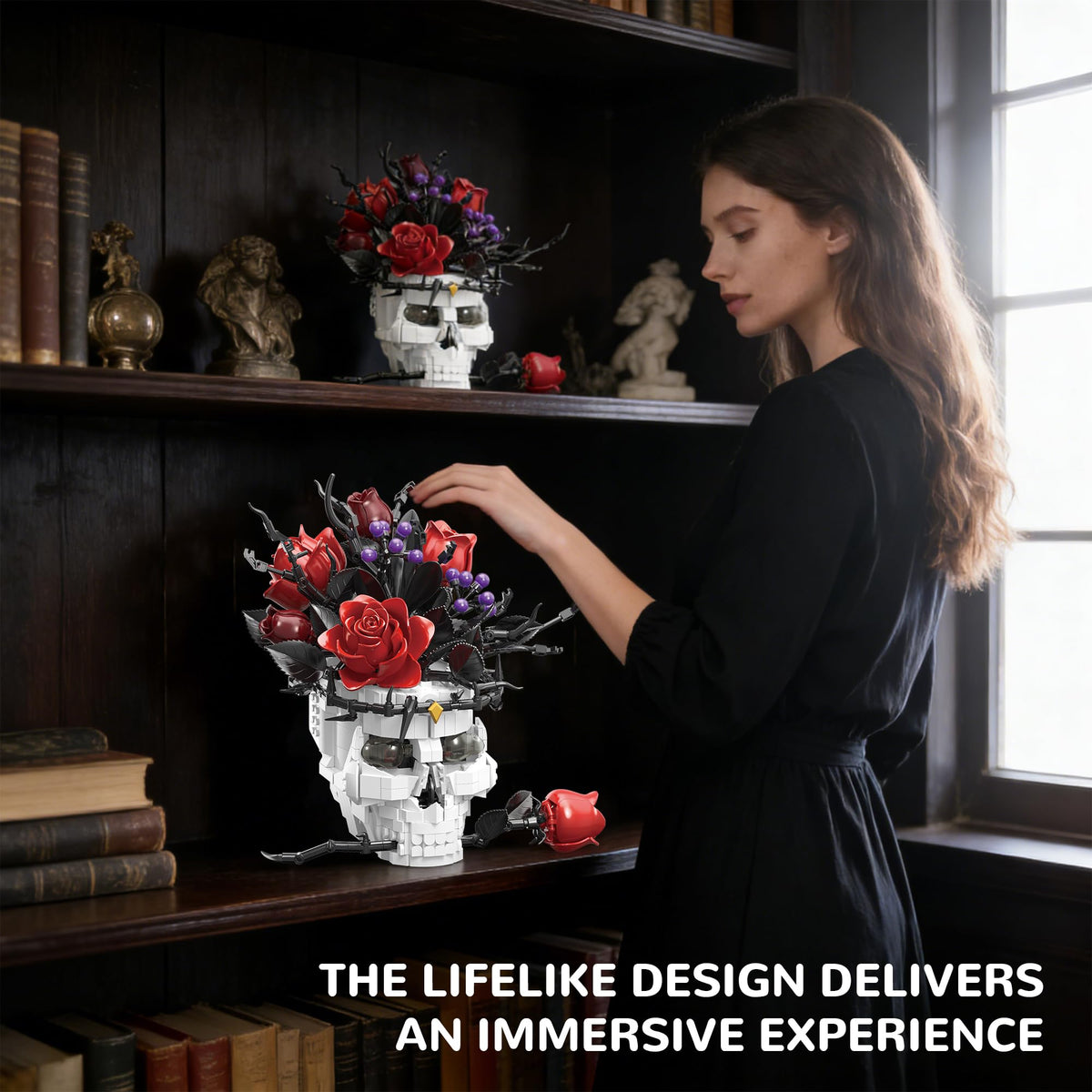 chanbrick home decor centerpiece perfect for gothic spaces