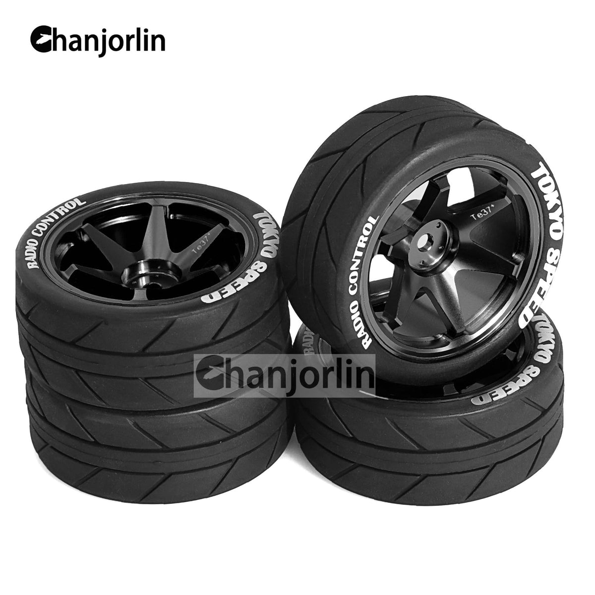 Chanjorlin TT01-compatible tires fit popular 1/10 models