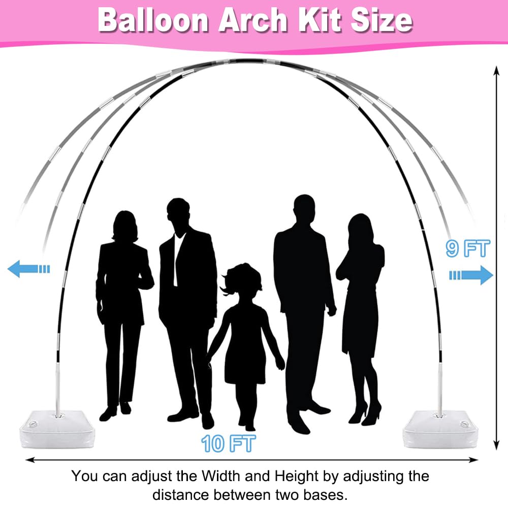 Chaohua balloons 100-count kit provides vibrant colors for celebrations.