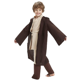 CHAOS MONKEY neutral-color ensemble evokes classic sci-fi knight style