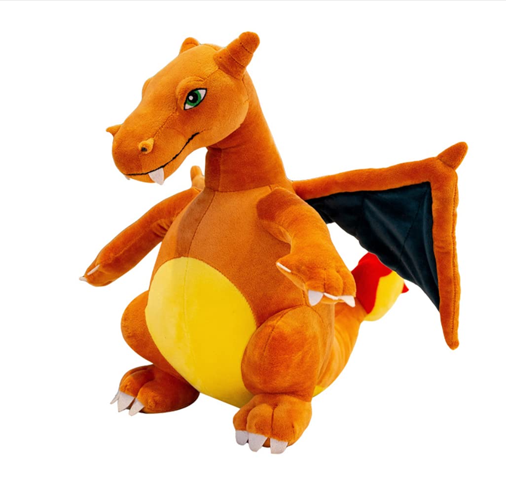 CHAOZI0 fire-breathing dragon toy closeup with vibrant orange-yellow hues.