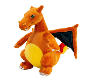 CHAOZI0 fire-breathing dragon toy closeup with vibrant orange-yellow hues.