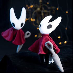 CHAOZI0 Hollow Knight plush 30cm side view, cuddly decor option