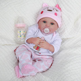CHAREX Reborn Lucy 16-inch doll with lifelike appearance for imaginative play