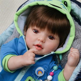 CHAREX blue dinosaur hoodie outfit enhances dress-up and imaginative play.