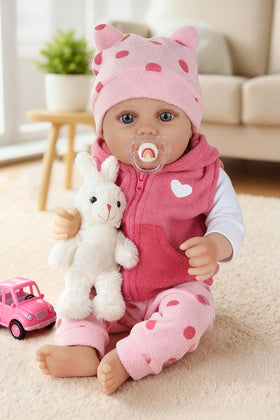 CHAREX Reborn Lucy bottle and pacifier accessories support realistic caregiving play