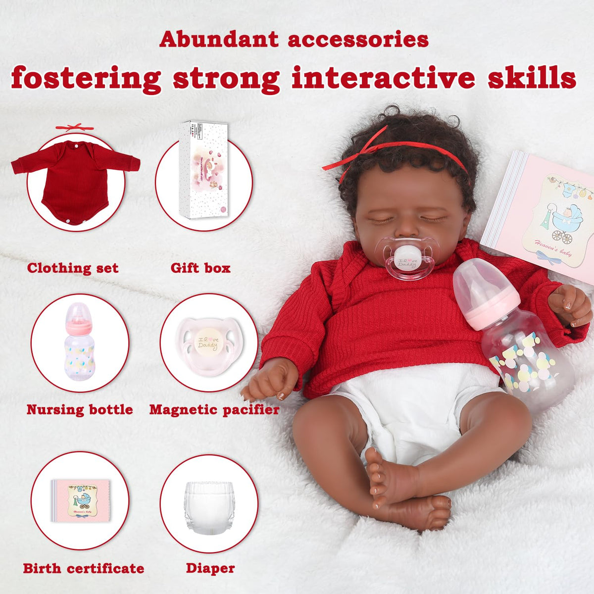 CHAREX Soft cloth body and gentle outfit support safe handling.
