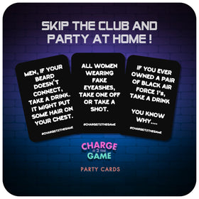Charge It 2 The Game bachelorette party scene fuels playful challenges and bonding