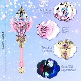 CharmFields wand lights create a captivating LED light show during dress-up
