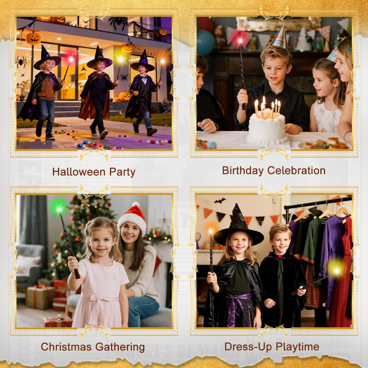 CharmFields bright, kid-friendly lights and sounds enhance festive play
