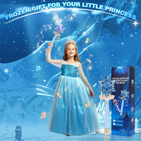 CharmRegion Snowflake Wand safe grip ensures comfortable handling for kids and adults.