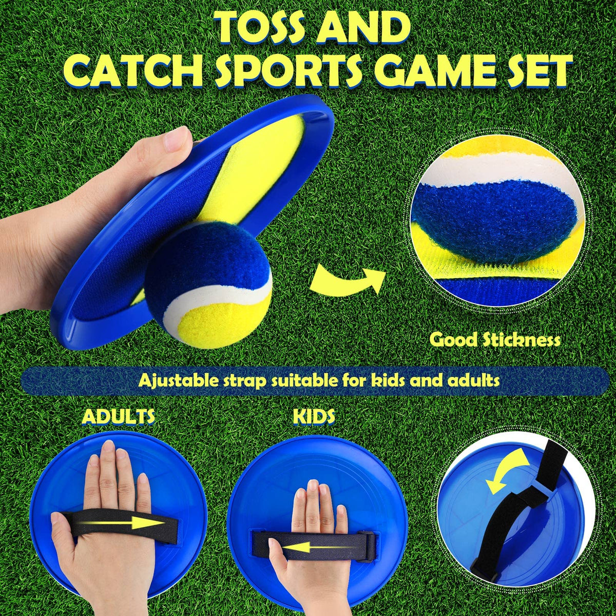 Charniol beach set layout shows paddles and balls on sand.