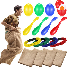 Charniol potato sack race bags for outdoor fun and team play.
