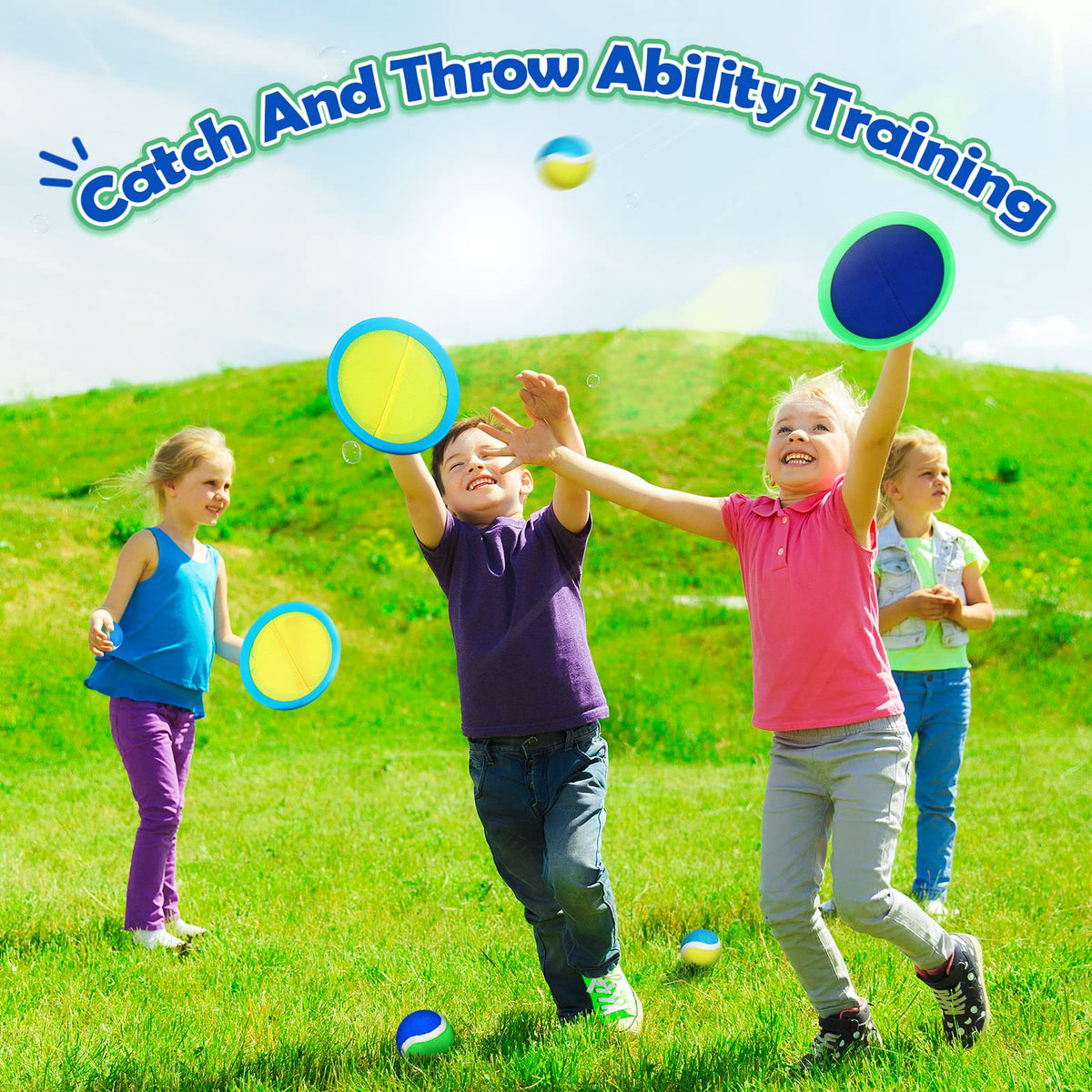 Charniol six balls close-up, durable for reliable toss and catch