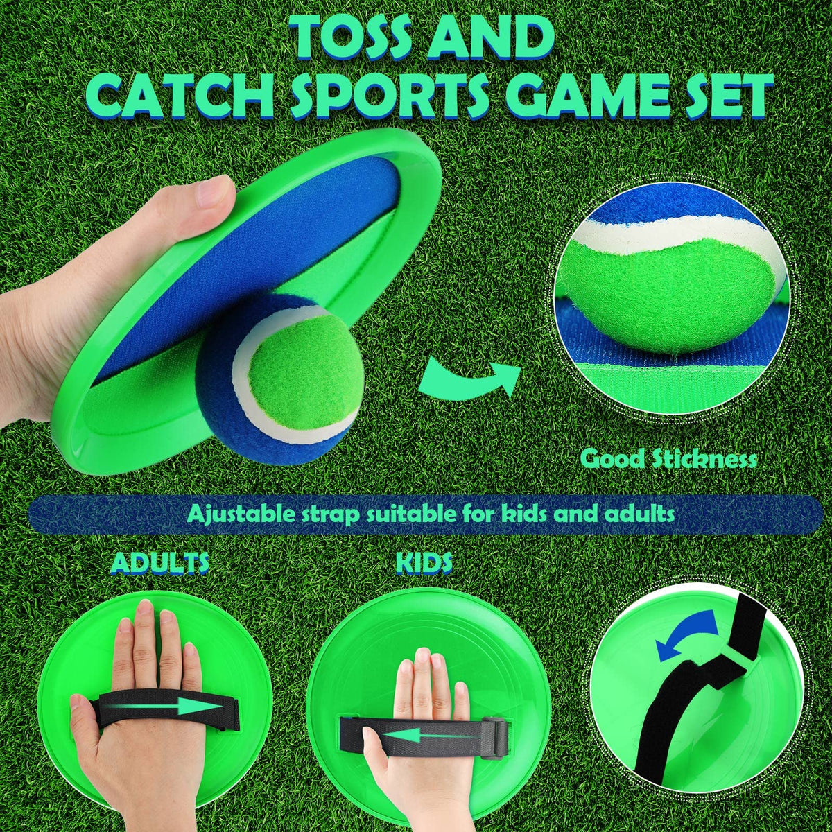 Charniol balls with durable core and nylon wrap for long outdoor use.