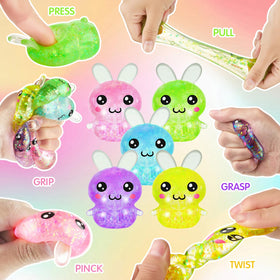 Charnoel Easter Bunny Stress Ball green with soft rebound for quick stress relief