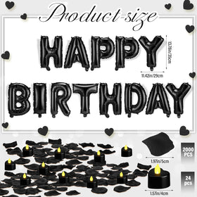 Charnoel foil letter balloons create a bold focal point for celebrations.