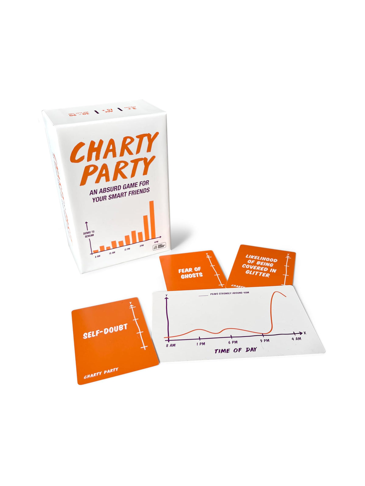 Charty Party 2025 Edition game box ideal for group play and lively party nights.