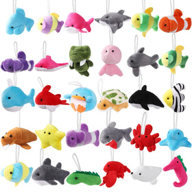 CHAXUNTEN mini starfish plush, a soft keychain friend for bags and backpacks.