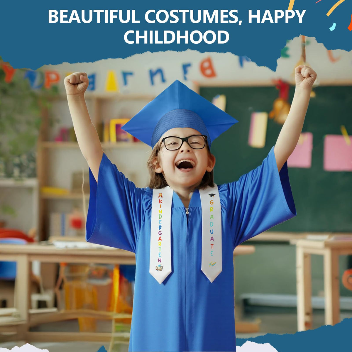 CHCLACE blue gown option emphasizing lightweight comfort