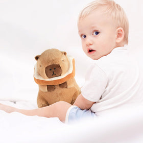 CHDBLOCK Capybara Plush durable stitching supports long lasting hugs