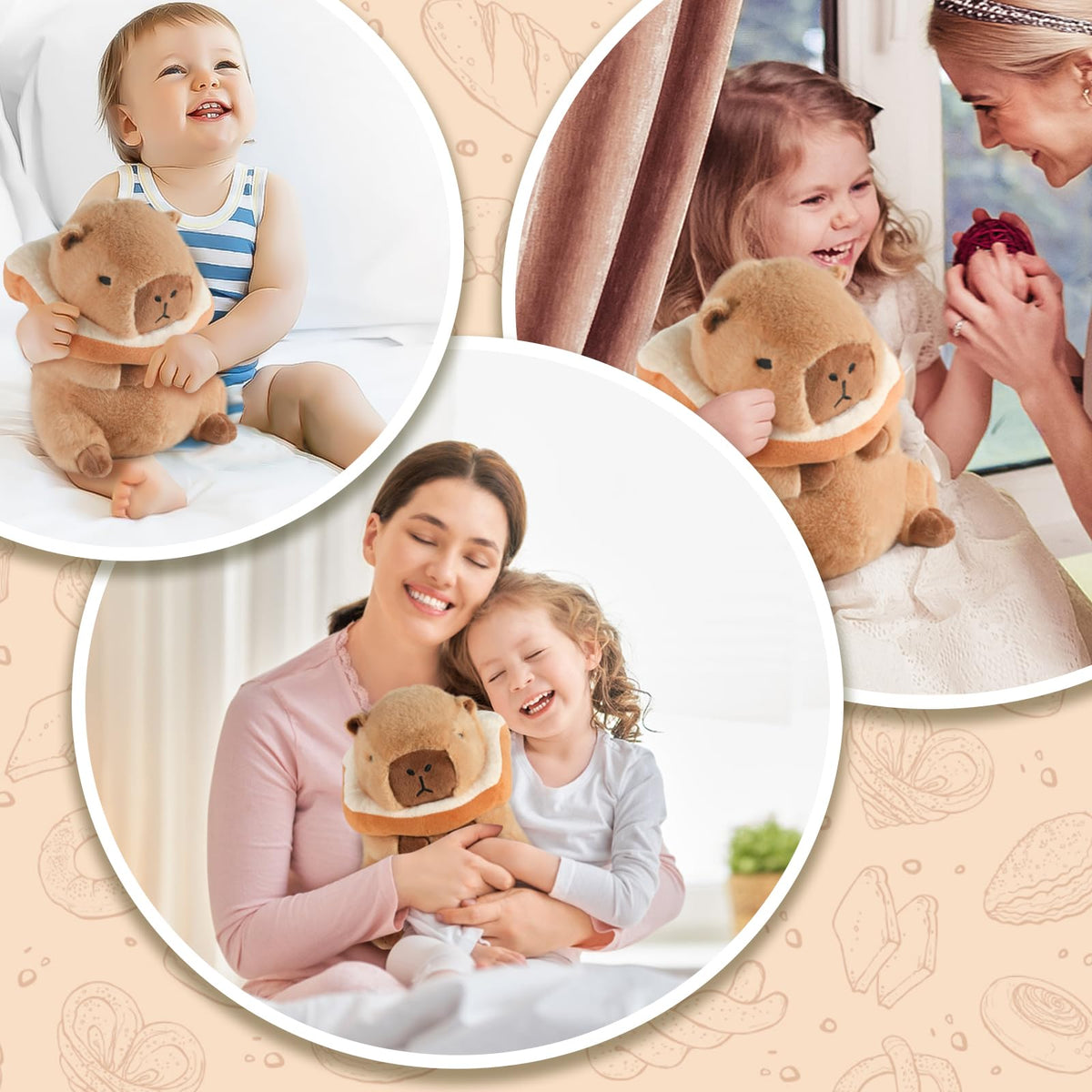 CHDBLOCK Capybara Plush gift ready packaging ideal for kids