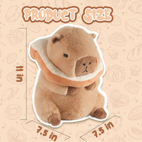 CHDBLOCK Capybara Plush soft fur closeup showing inviting texture