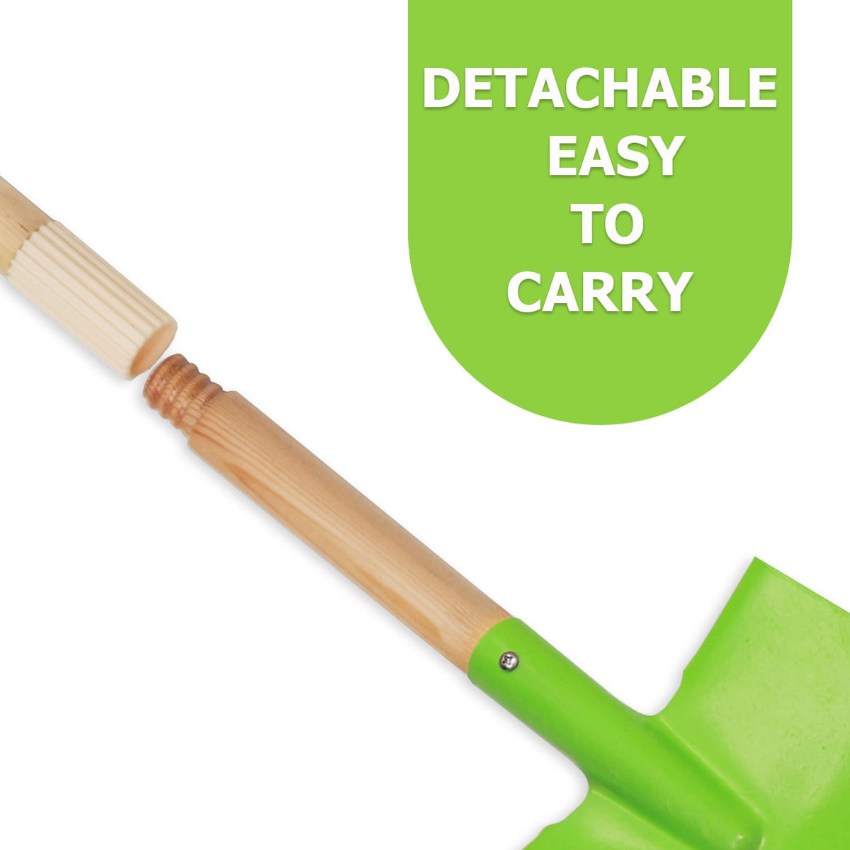 CHEERBANK Kids Garden Tools Spade-28 inch for digging and planting