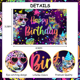 Cheereveal rainbow balloons brighten tables and photo backdrops