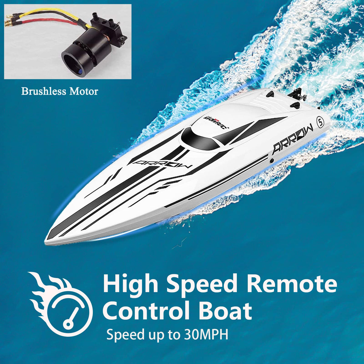 Cheerwing 25inch hull design offering stability at high speeds