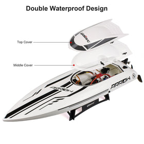 Cheerwing RC boat achieving up to 30mph for thrilling racing