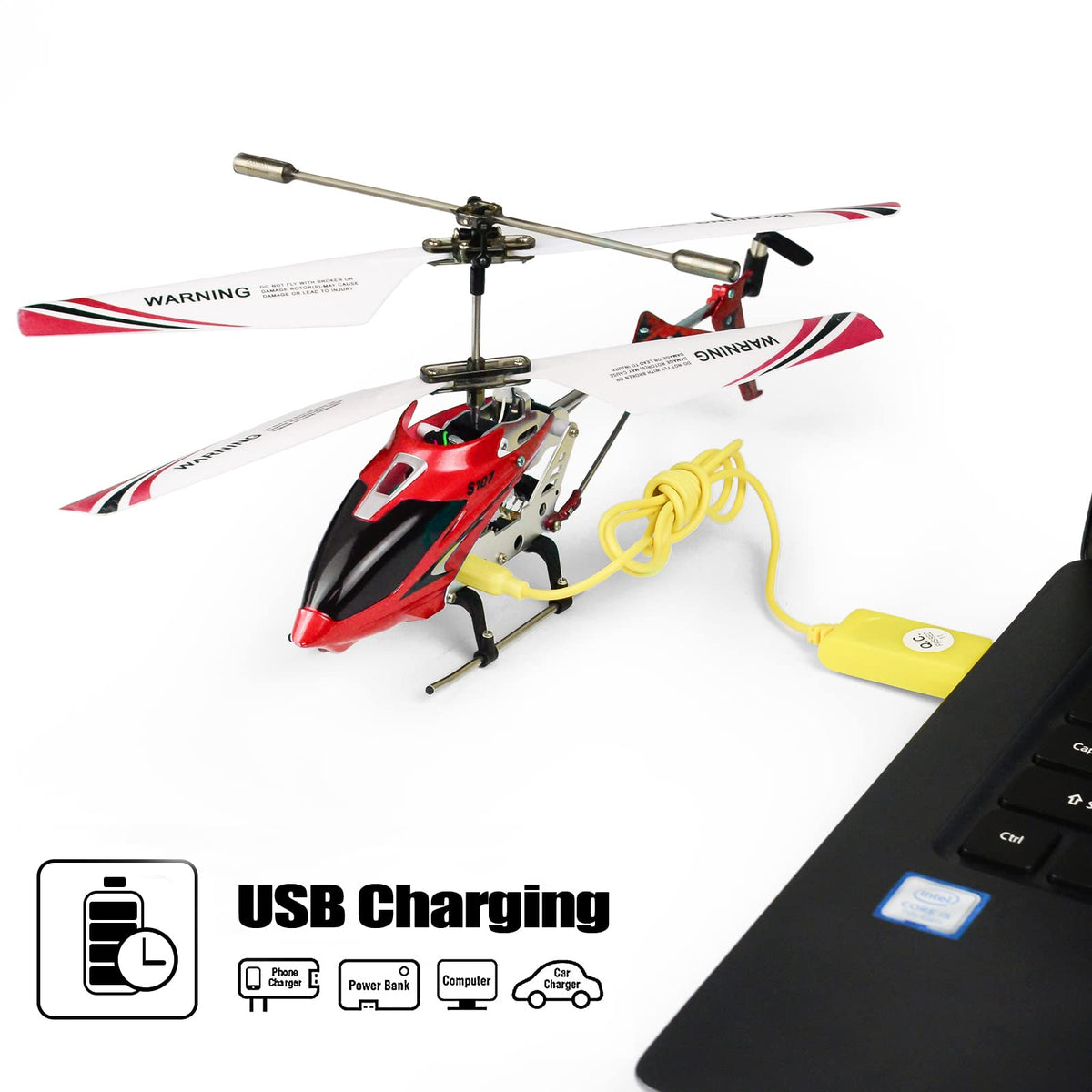 Cheerwing S107 Phantom 3CH small yet powerful micro helicopter.