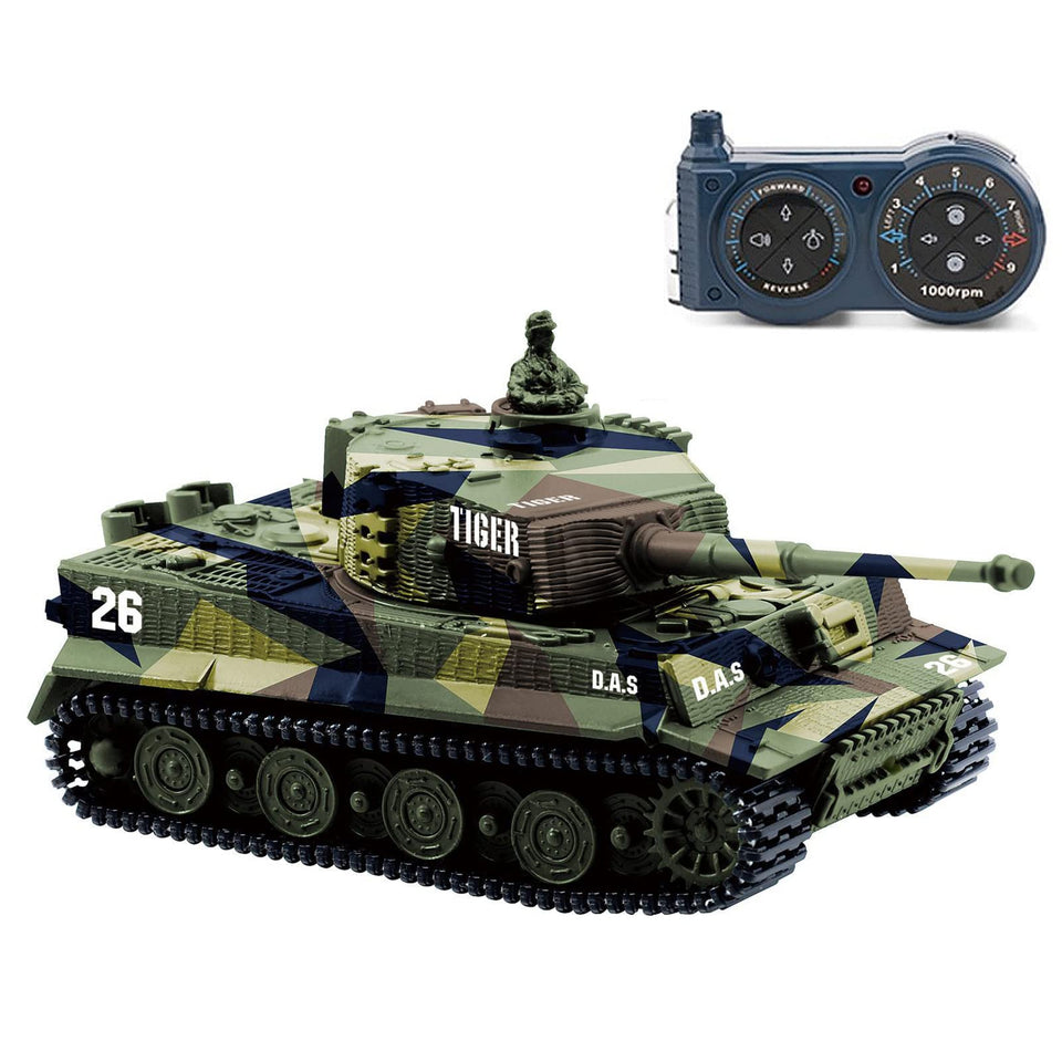 Cheerwing Tiger I Panzer tank front detail for lifelike realism