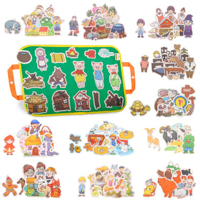 CHEFAN foldable board and felt stories for interactive storytelling sessions