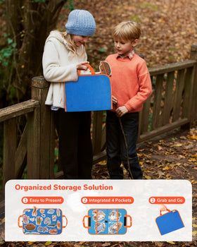 CHEFAN Travel-friendly storage bag keeps pieces organized during trips.